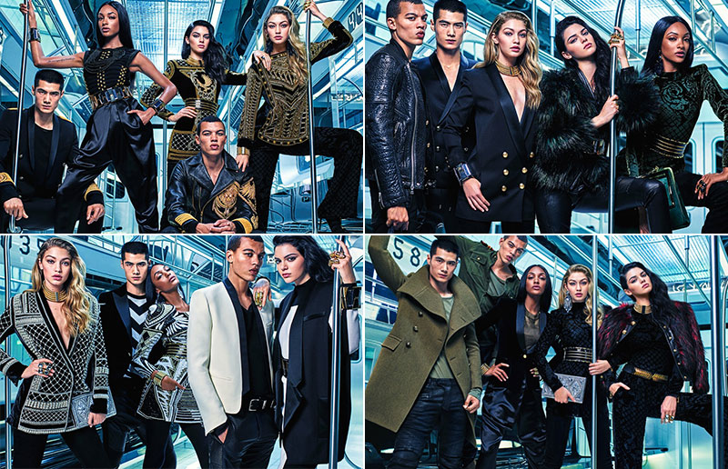 H&M X Balmain