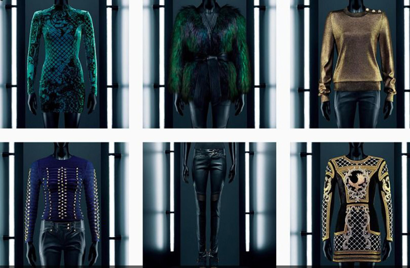 H&M X Balmain