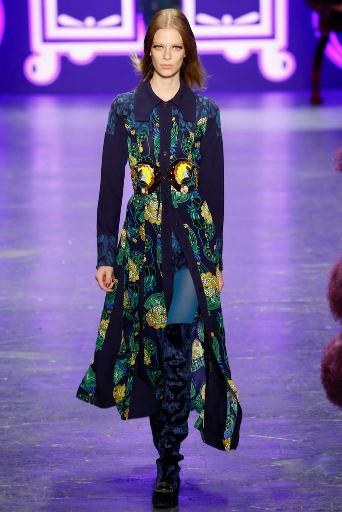 ANNA SUI,纽约时装周，2016