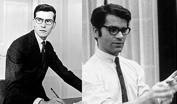 Yves Saint Laurent,Karl Lagerfeld