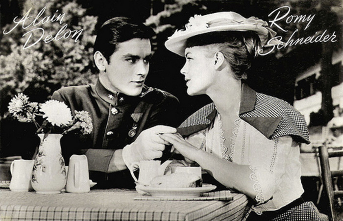 Alain Delon Romy Schneider