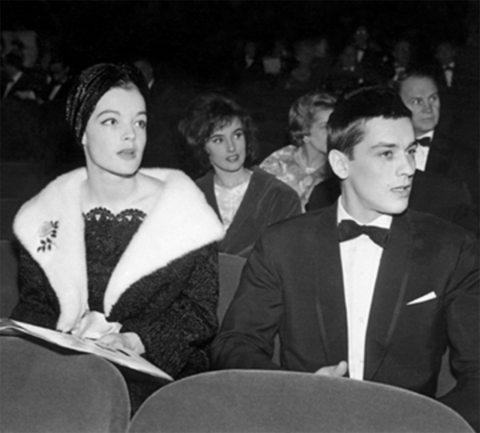 Alain Delon Romy Schneider