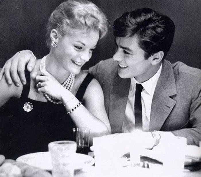 Alain Delon Romy Schneider