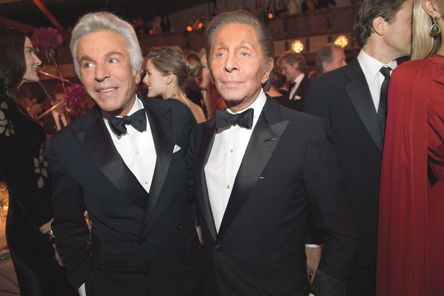  Valentino and Giancarlo Giammetti