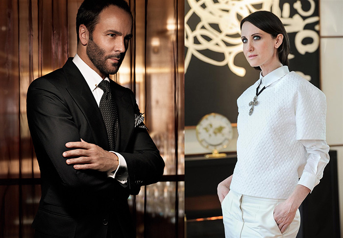 Tom Ford、Alessandra Facchinetti